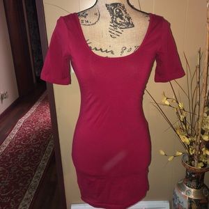 Forever21 Scoop Back Bodycon Dress Size Medium